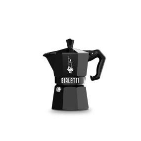 Кафеварка Moka Exclusive Bialetti 3 чаши, черна