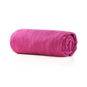Чаршаф с ластик Benetton Rainbow 200x200x30 cм лилав