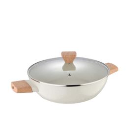 Плитка тенджера Bergner Naturally, 28 см с капак
