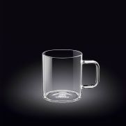 Чаша за капучино Wilmax Thermo Glass 250 мл термо стъкло