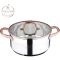 Тенджера с капак Infinity Chefs Copper 24 см 4.5 л