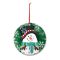 Коледна играчка Egan Christmas, Снежен човек 7 см, керамика