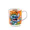 Чаша за чай Disney Stitch 350 мл порцелан оранжева