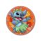 Стенен часовник Disney Stitch 35 см оранжев