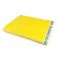 Плажна кърпа Benetton Rainbow 90х160см жълта, памук