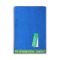 Плажна кърпа Benetton Rainbow 90х160см синя велур