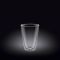 Двустенна чаша Wilmax Thermo Glass 150 мл