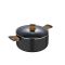 Тенджера Bergner с капак Earth Black 28 см