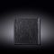 Квадратно плато Wilmax SlateStone Black, 17х17 см