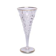 Чаша за вино Bohemia Jihlava Glacier Gold 250ml, 6 броя