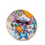 Комплект 2 броя чинии за десерт Disney Stitch 19 см порцелан бели