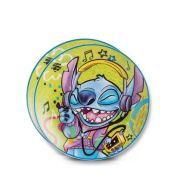Комплект 2 броя чинии за десерт Disney Stitch 19 см порцелан зелени