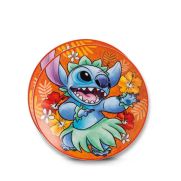Комплект 2 броя чинии за десерт Disney Stitch 19 см порцелан оранжеви