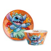 Комплект 2 части чиния и купа Disney Stitch порцелан