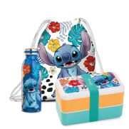 Комплект чанта за обяд, кутия и бутилка Egan Disney Stitch