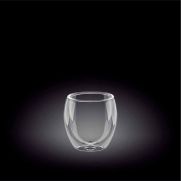 Двустенна чаша за кафе Wilmax Thermo Glass 100 мл