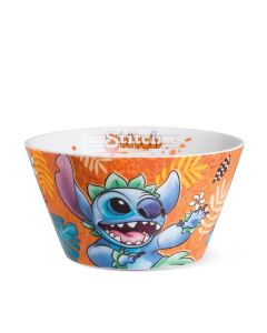 Купа за закуска Disney Stitch 550 мл порцелан оранжева