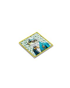 Комплект 5 броя подложки за чаша Egan Human Essence 9х9 см, жаба