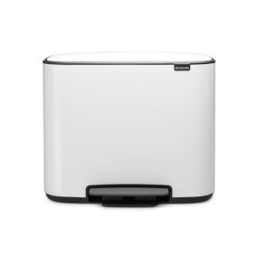 Кош за смет Brabantia Bo Pedal 3x11 л White