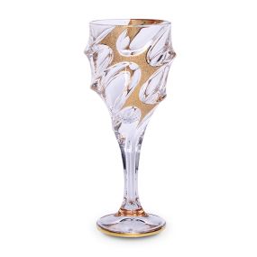 Чаша за вино Bohemia Jihlava Calypso Golden Ice 320ml, 6 броя