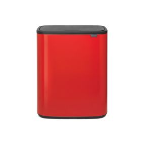 Кош за смет Brabantia Bo Touch 2x30L, Passion Red