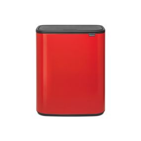 Кош за смет Brabantia Bo Touch 60L, Passion Red