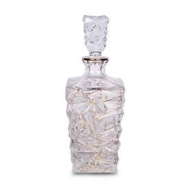 Гарафа Bohemia Jihlava Glacier Golden lines and rims 900ml