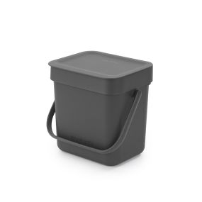 Кош за смет за разделно събиране Brabantia Sort&Go 3L, Grey