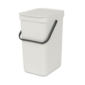 Кош за смет за разделно събиране Brabantia Sort&Go 12L, Light Grey