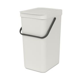 Кош за смет за разделно събиране Brabantia Sort&Go 16L, Light Grey