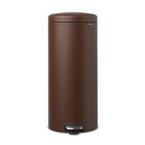 Кош за смет с педал Brabantia NewIcon 30L, Mineral Cosy Brown