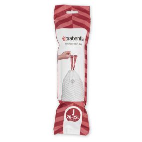 Торба за кош Brabantia Sort&Go/Bo размер J, 20-25L, 10 броя, ролка
