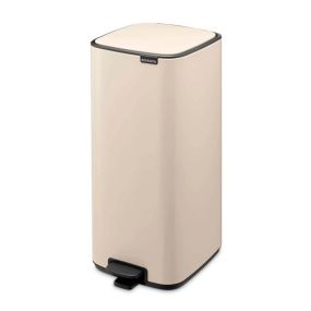Кош за смет Brabantia Bo Pedal 30 л, Soft Beige