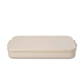 Кутия за обяд Brabantia Make&Take 1.1 л, Soft Beige, плоска