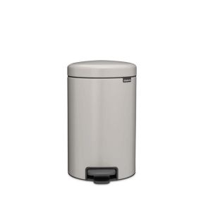 Кош за смет с педал Brabantia NewIcon 12 л, Soft Grey