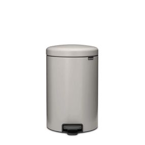 Кош за смет с педал Brabantia NewIcon 20 л, Soft Grey