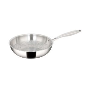 Уок тиган Cheffino Relief Pro 26х8 см, неръждаема стомана