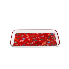 Плато Egan Christmas, 21х14х5 см порцелан