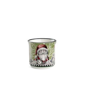 Чаша за кафе, шот  Egan Christmas, Дядо Коледа 90 мл порцелан