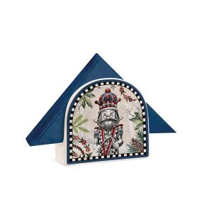 Поставка за салфетнки Egan Christmas, Лешникотрошачката 12х11 см