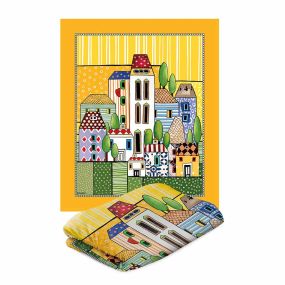 Одеяло Egan Paese Mio 130х160 см жълто, полиестер