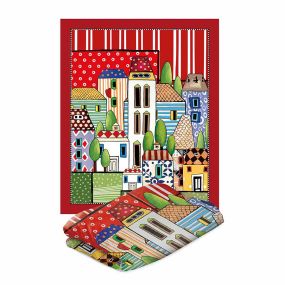 Одеяло Egan Paese Mio 130х160 см червено, полиестер