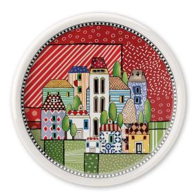 Плато за пица Egan Paese Mio 30.5 см, червено