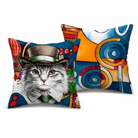 Декоративна възглавница Egan Human Essence котка 45x45 см