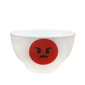 Бяла купа Emoticonworld 650 мл ядосан