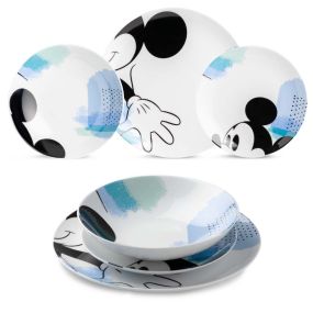 Комплект 3 броя чинии Egan Mickey Mouse Enjoy сини