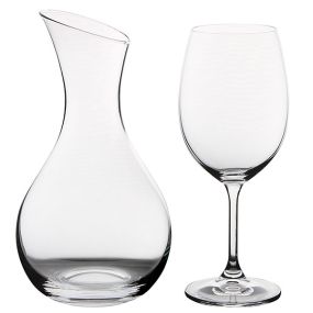 Комплект гарафа и 6 броя чаши Bohemia Crystal & Crystalite 31527-450