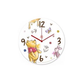 Стенен часовник Disney Winnie the Pooh 35 см, Прасчо