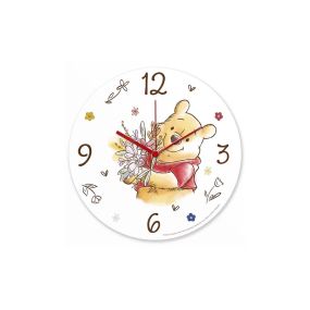Стенен часовник Disney Winnie the Pooh 35 см, Мечо Пух