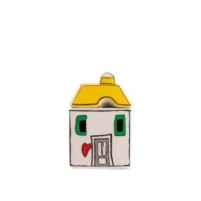 Захарница Egan Le Casette 7х11 см жълта